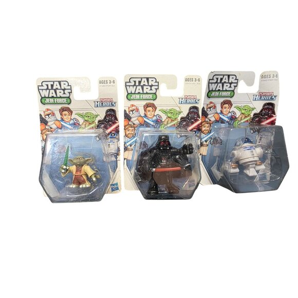 Star Wars Darth Vader, R2-D2 & Yoda New Figure Toy Lot - Picture 2 of 10